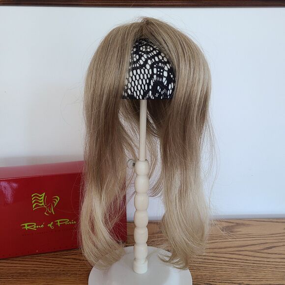 Rene of Paris Long Shaper Hair Topper Mono Model 752 Spring Honey Added Body Wig